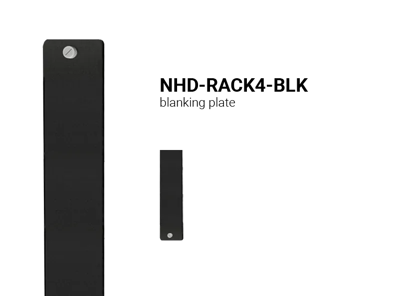 WyreStorm NHD-RACK4-BLK