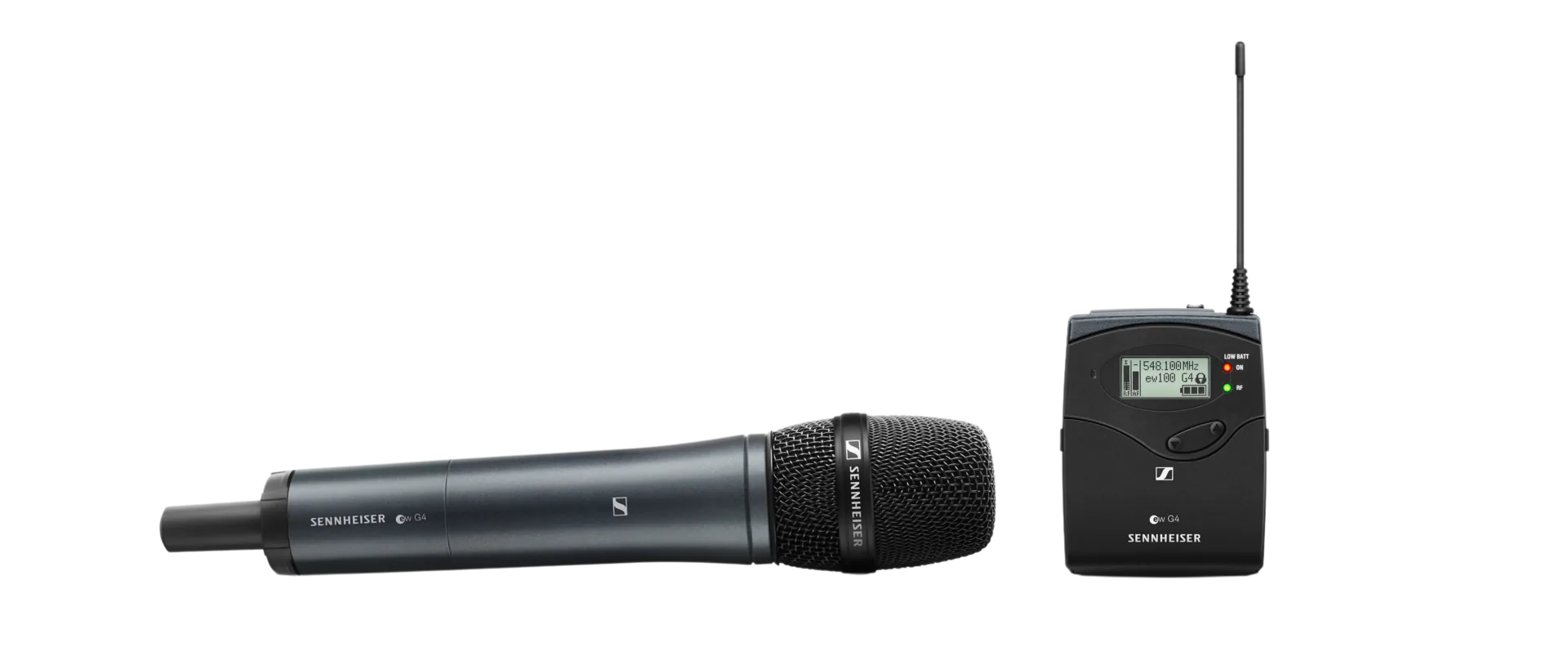 SENNHEISER ew 135P G4, Camera-Mount Wireless Microphone System with 835 Handheld Mic