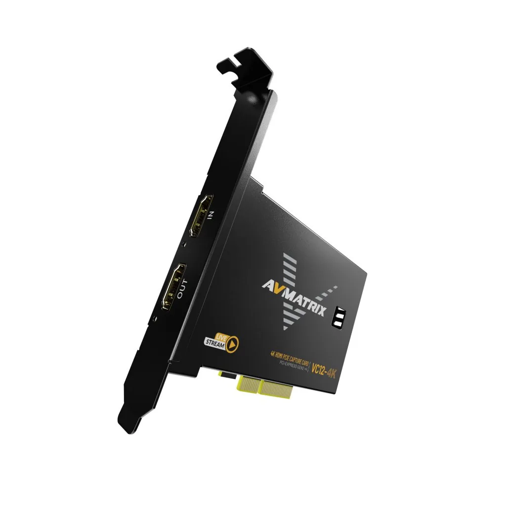 AVMATRIX VC12-4K, HDMI PCIE Capture Card, การ์ดแคปเจอร์ รูป 4