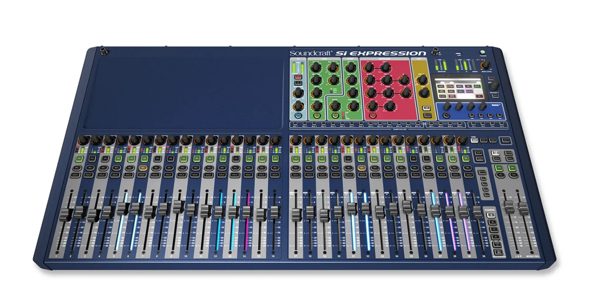 Soundcraft Si Expression 3 ดิจิตอลมิกเซอร์ 32 ช่อง มิกเซอร์ รูป 2