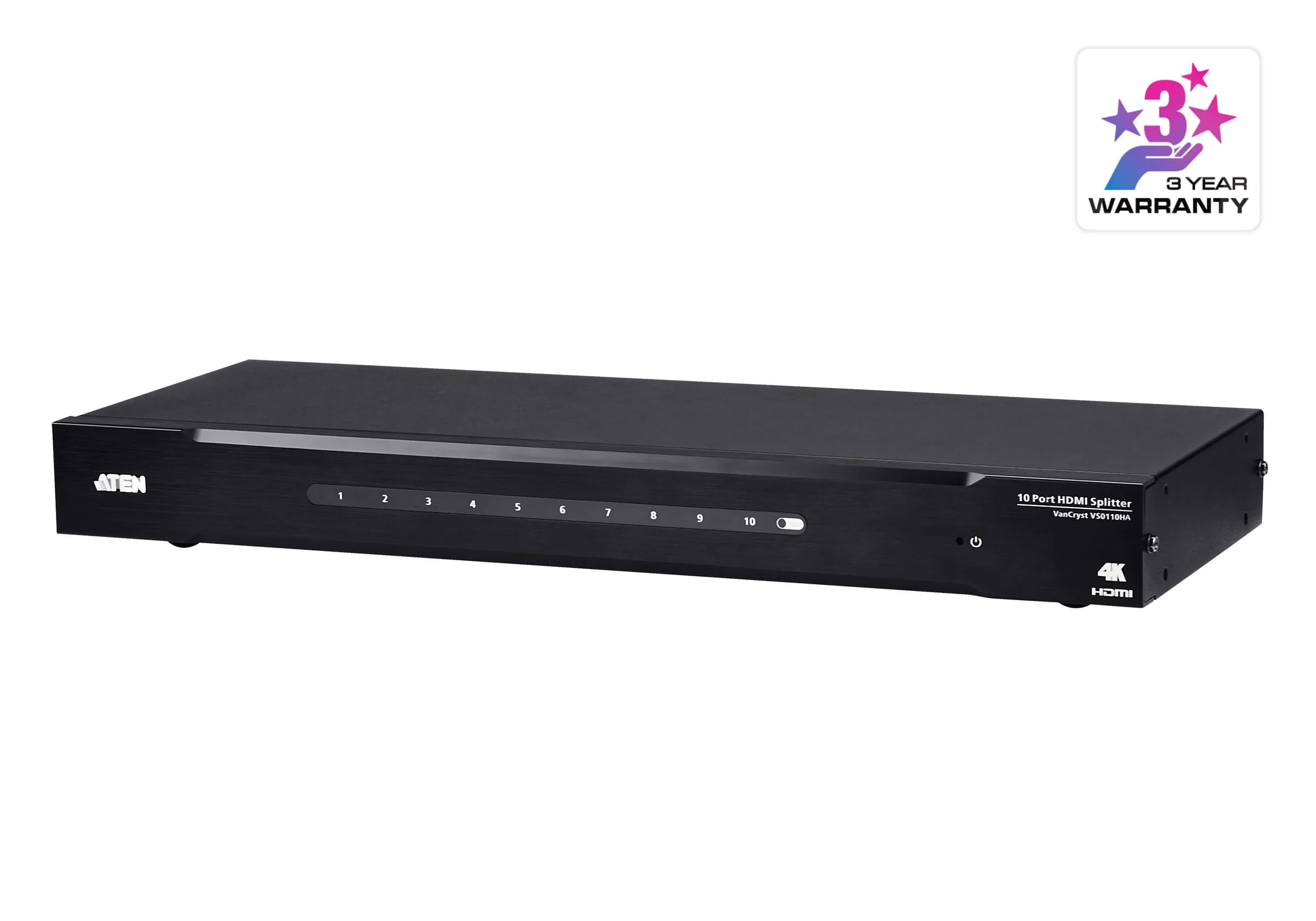 ATEN VS0110HA 10-PORT 4K HDMI SLITTER