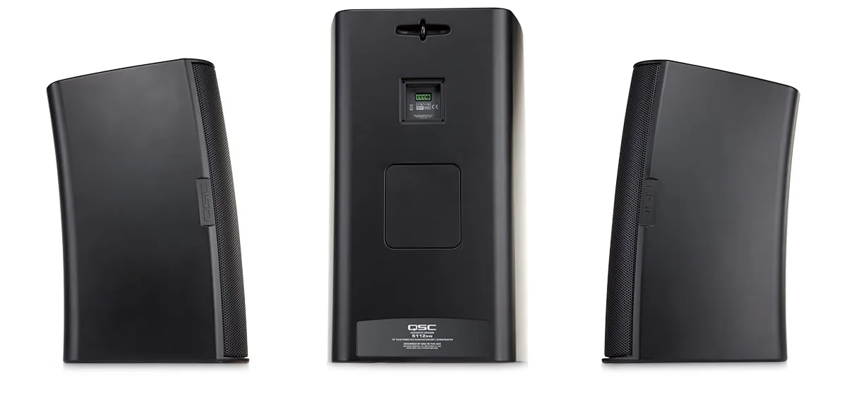 QSC AD-S112-sw ลำโพงซับวูฟเฟอร์ติดผนัง 12 นิ้ว 600 วัตต์ ลำโพง รูป 2