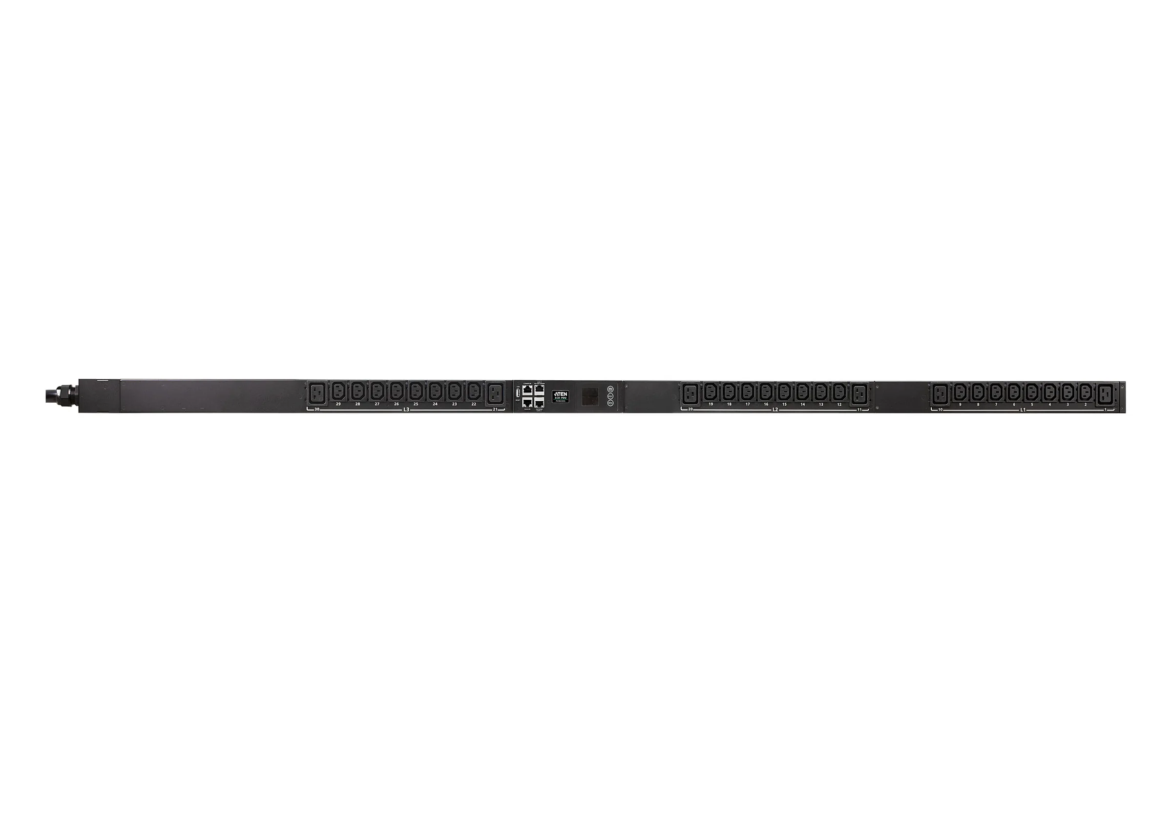 ATEN PG96230G 16A 30-Outlet 3-Phase Switched eco PDU Power Distribution Unit ระบบ ปิด-เปิด ไฟฟ้าอัจฉริยะ รูป 3