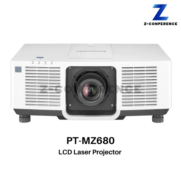 Projector PANASONIC PT-MZ680 WUXGA LCD Laser Projector (6,000 lumens) Optional Lenses projector
