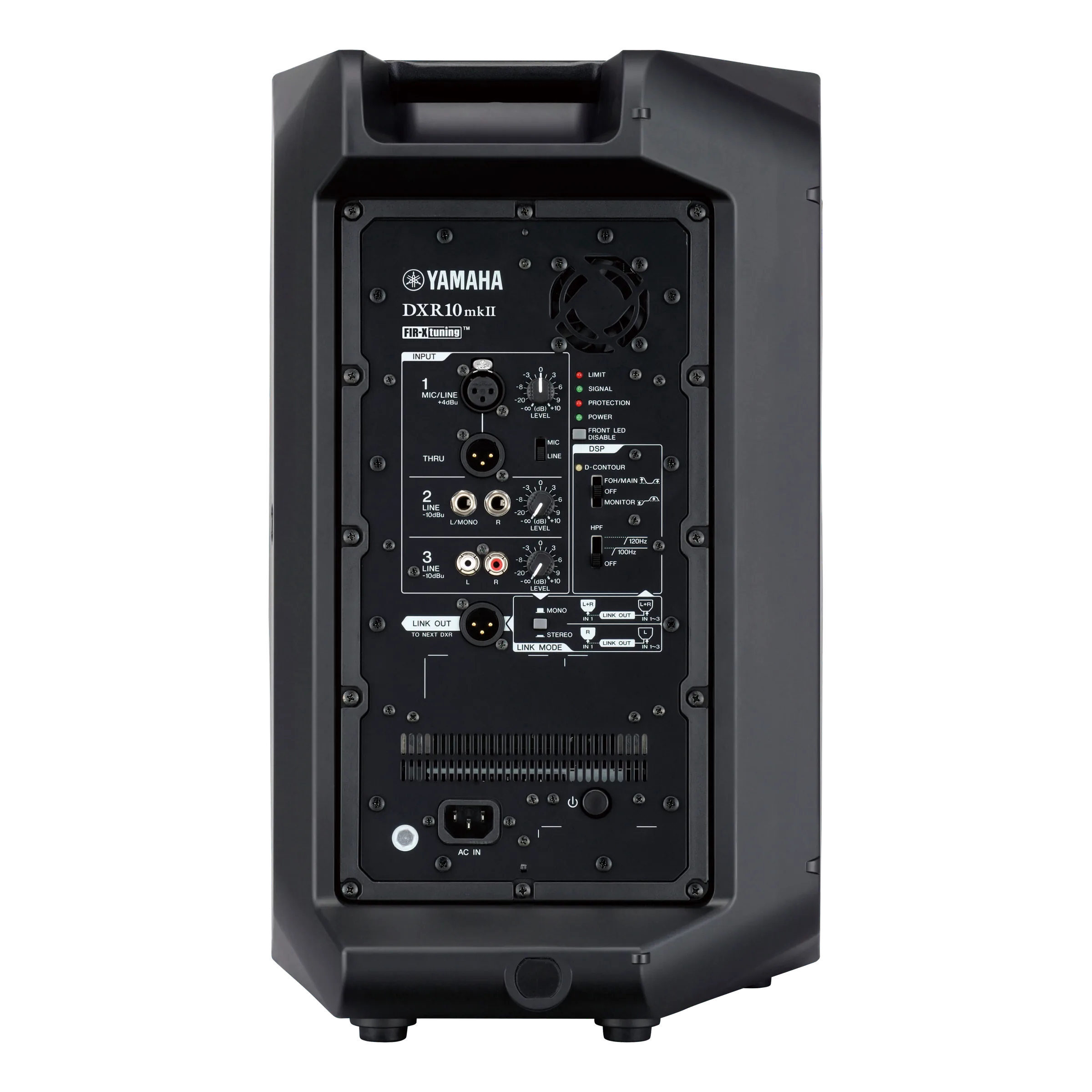 YAMAHA DXR10 Bi-amp, Bass-reflex Type 1100W 10" ลำโพง รูป 3