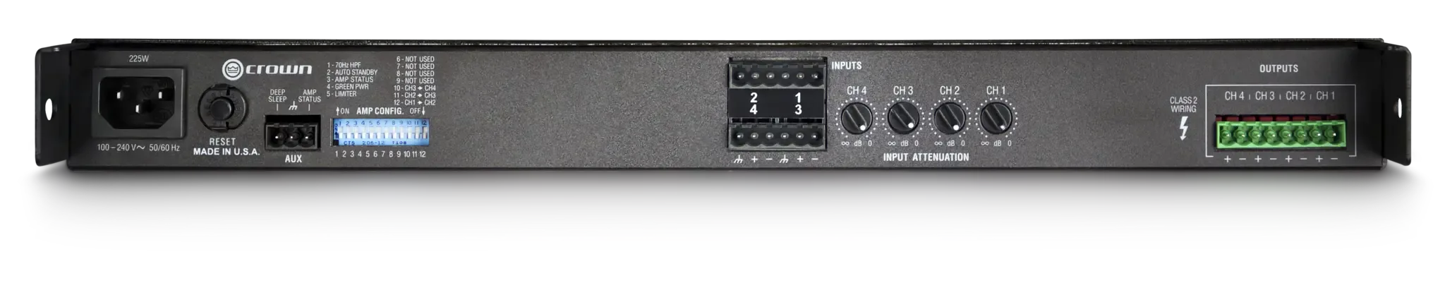 CROWN CT4150 Power Amplifier 4ch. 150W รูป 2