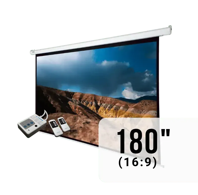 GYGAR SG-M-180MW(16:9) จอโปรเจคเตอร์ แบบมอเตอร์ ขนาด 180 นิ้ว จอโปรเจคเตอร์ รูป 3