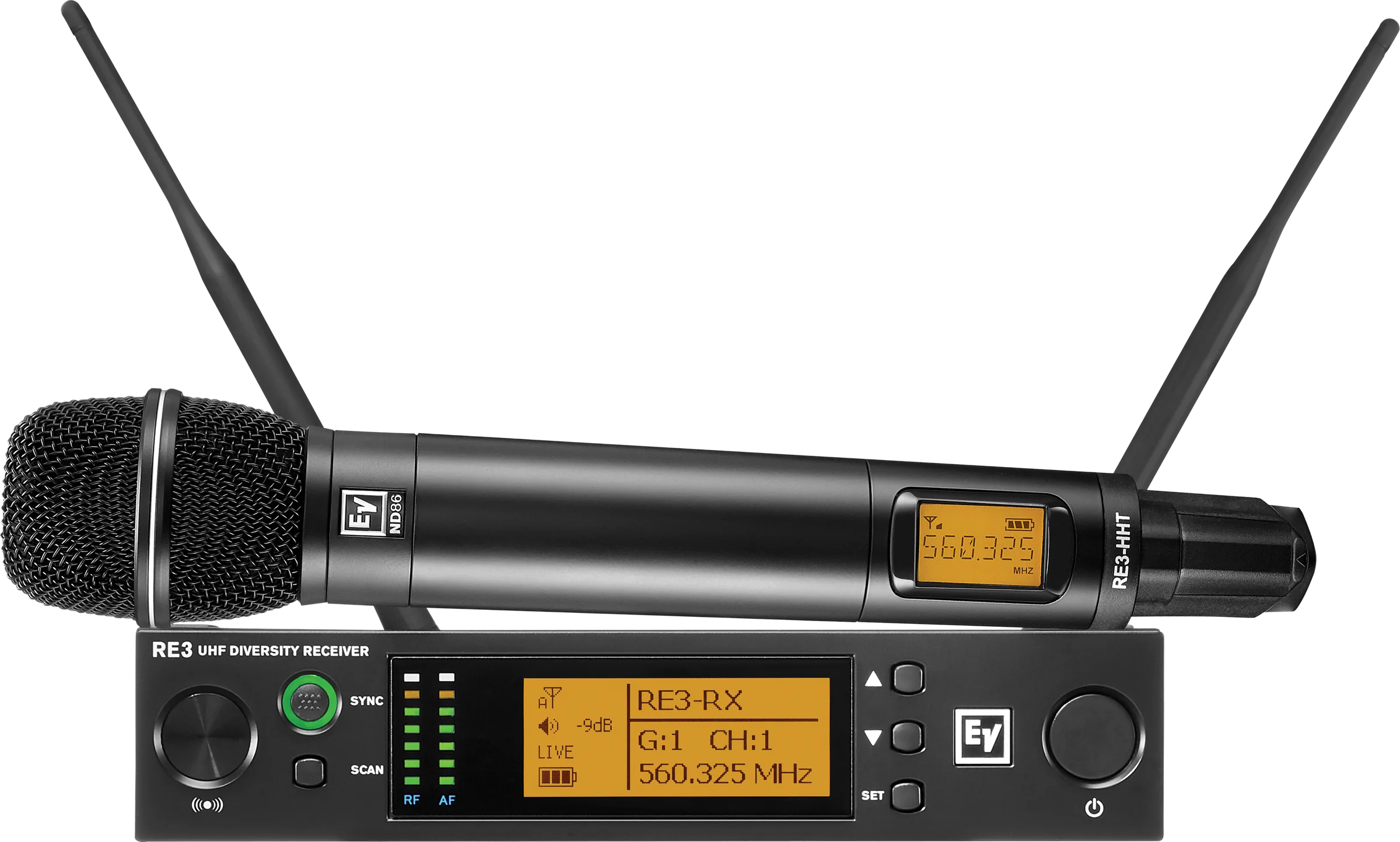 Electro-Voice RE3-ND86-T ชุดไมโครโฟนไร้สายแบบมือถือ Wireless microphone รูป 2