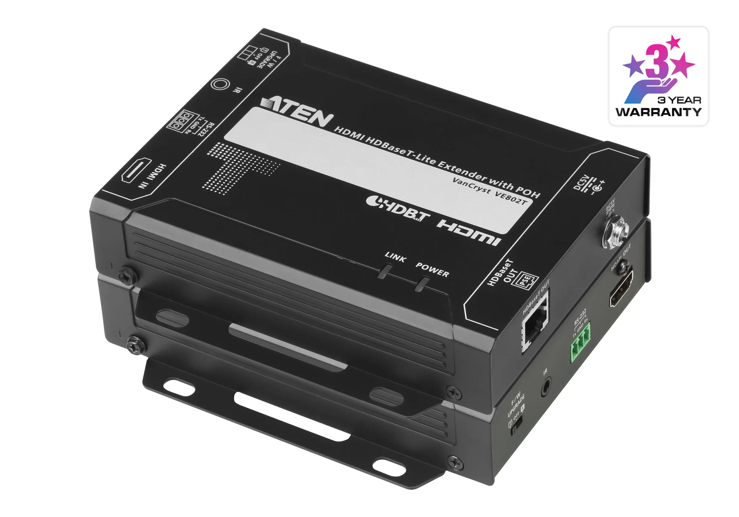 ATEN VE802 HDMI HDBaseT-Lite Extender with POH 4K@40m HDBaseT Class B