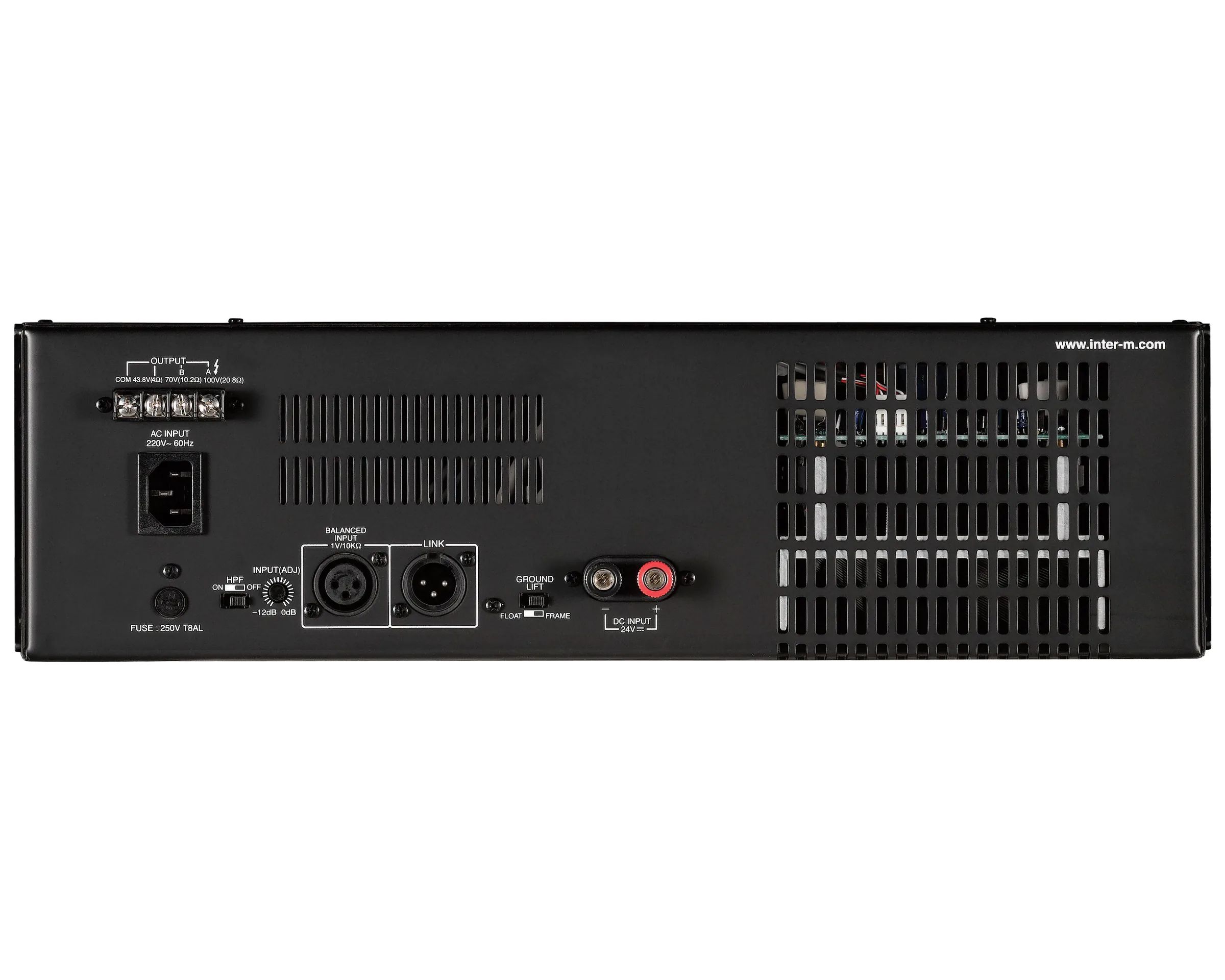 Inter-M PA-6348 Power Amplifier 480W รูป 2