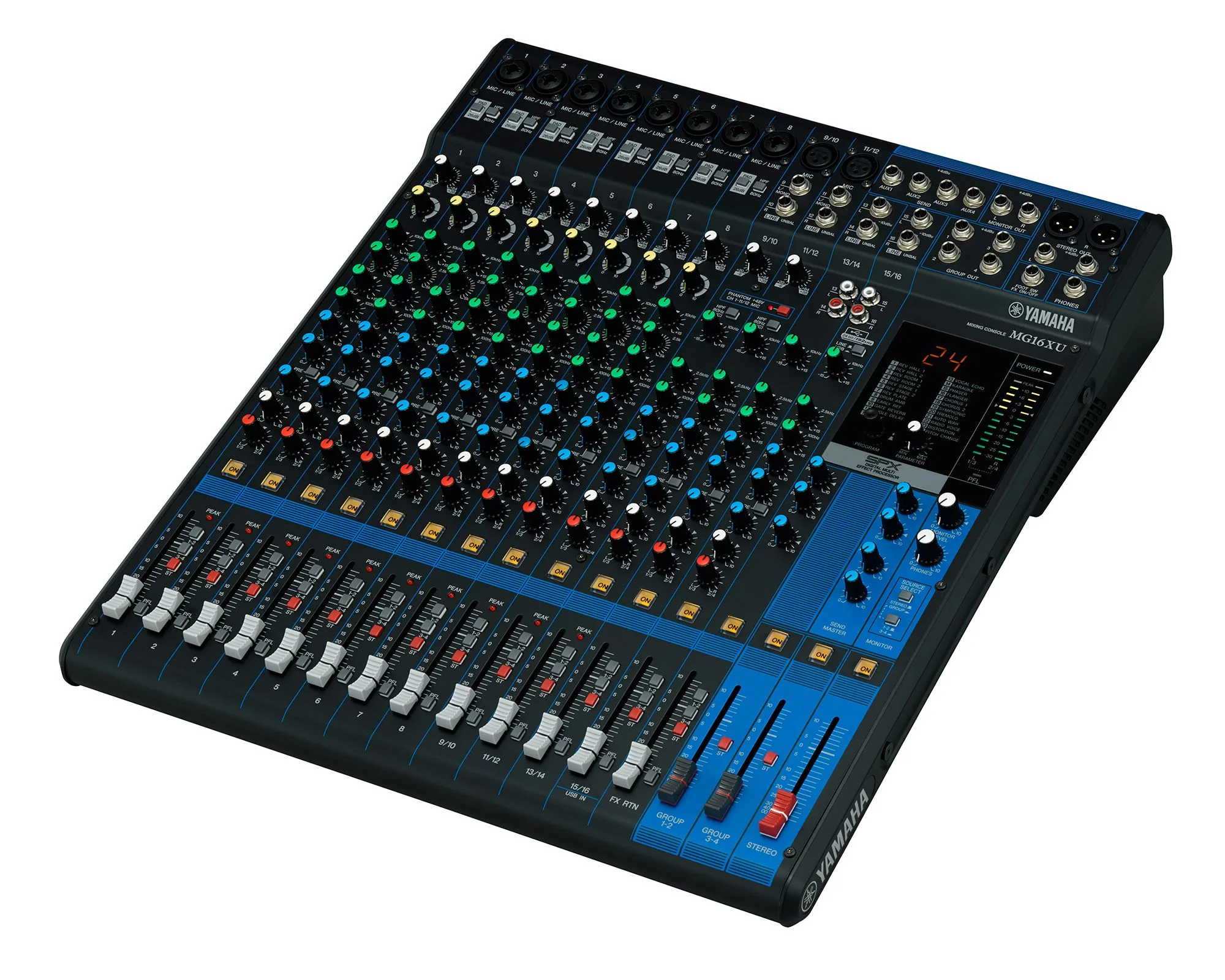 YAMAHA MG16XU มิกเซอร์ 16-Channel Mixer มิกเซอร์