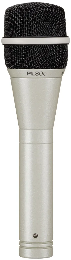 Electro-Voice PL80c ไมโครโฟนร้องแบบไดนามิก Supercardioid (Classic Finish)
