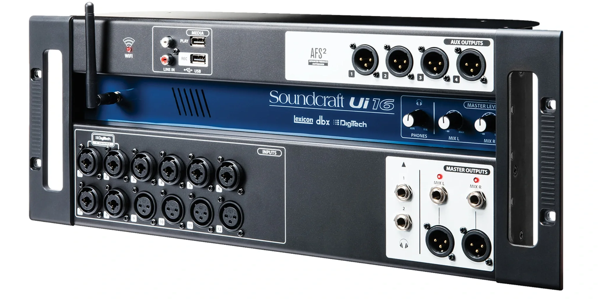Soundcraft Ui16 Remote-Controlled Digital Mixer มิกเซอร์ รูป 3