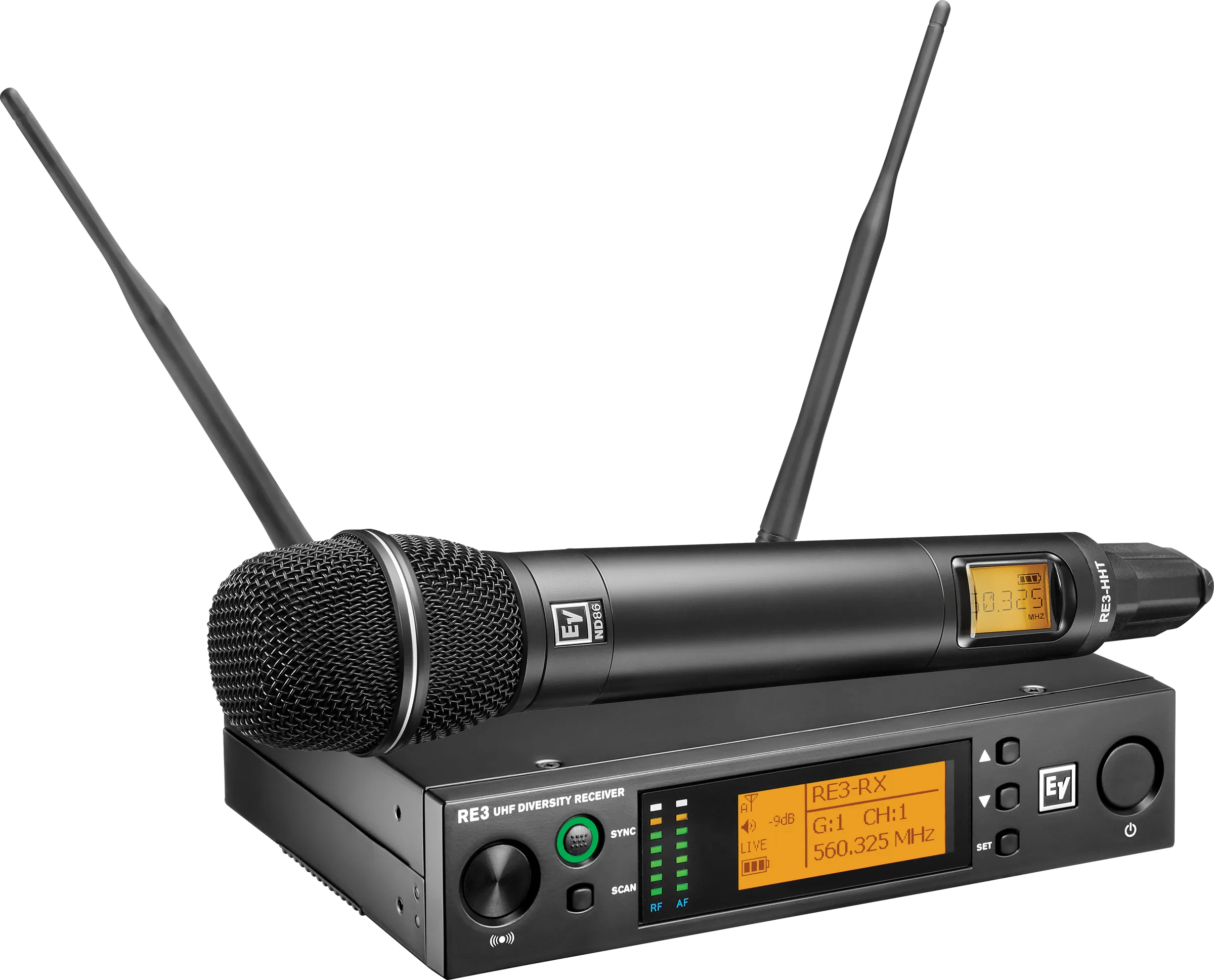Electro-Voice RE3-ND86-T ชุดไมโครโฟนไร้สายแบบมือถือ Wireless microphone รูป 3