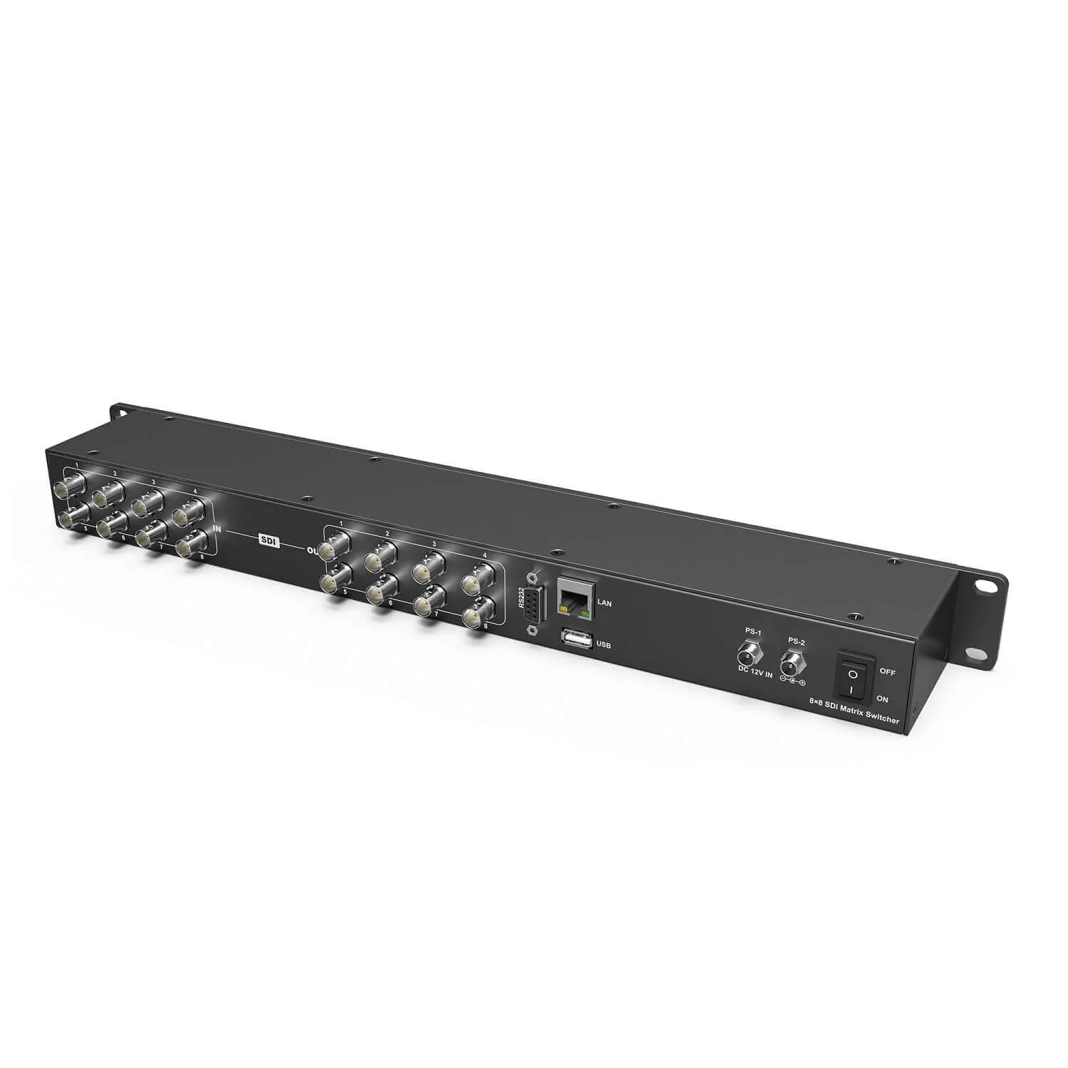 AVMATRIX MSS0811, 1RU 8X8 3G-SDI Matrix Switcher รูป 4