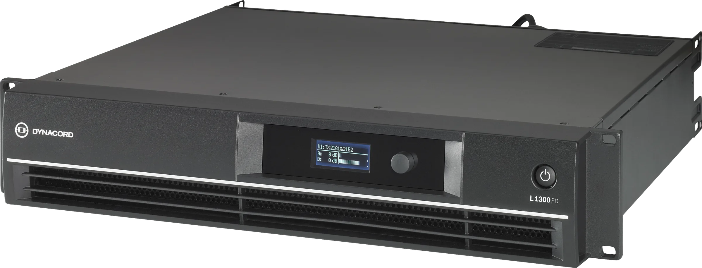 DYNACORD L1300FD DSP Power amplifier 2 x 600W 4 Ohms with FIR Drive Technology