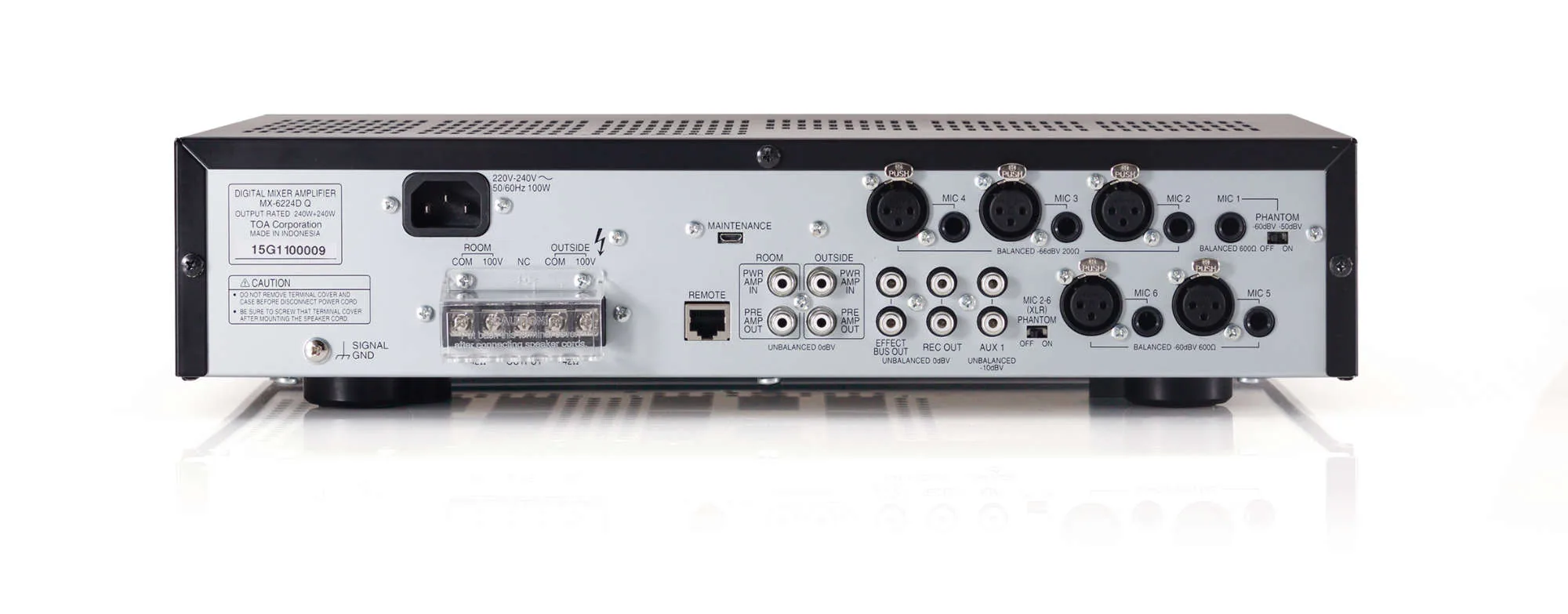 TOA MX-6224D Digital Mixer Amplifier มิกเซอร์ รูป 3