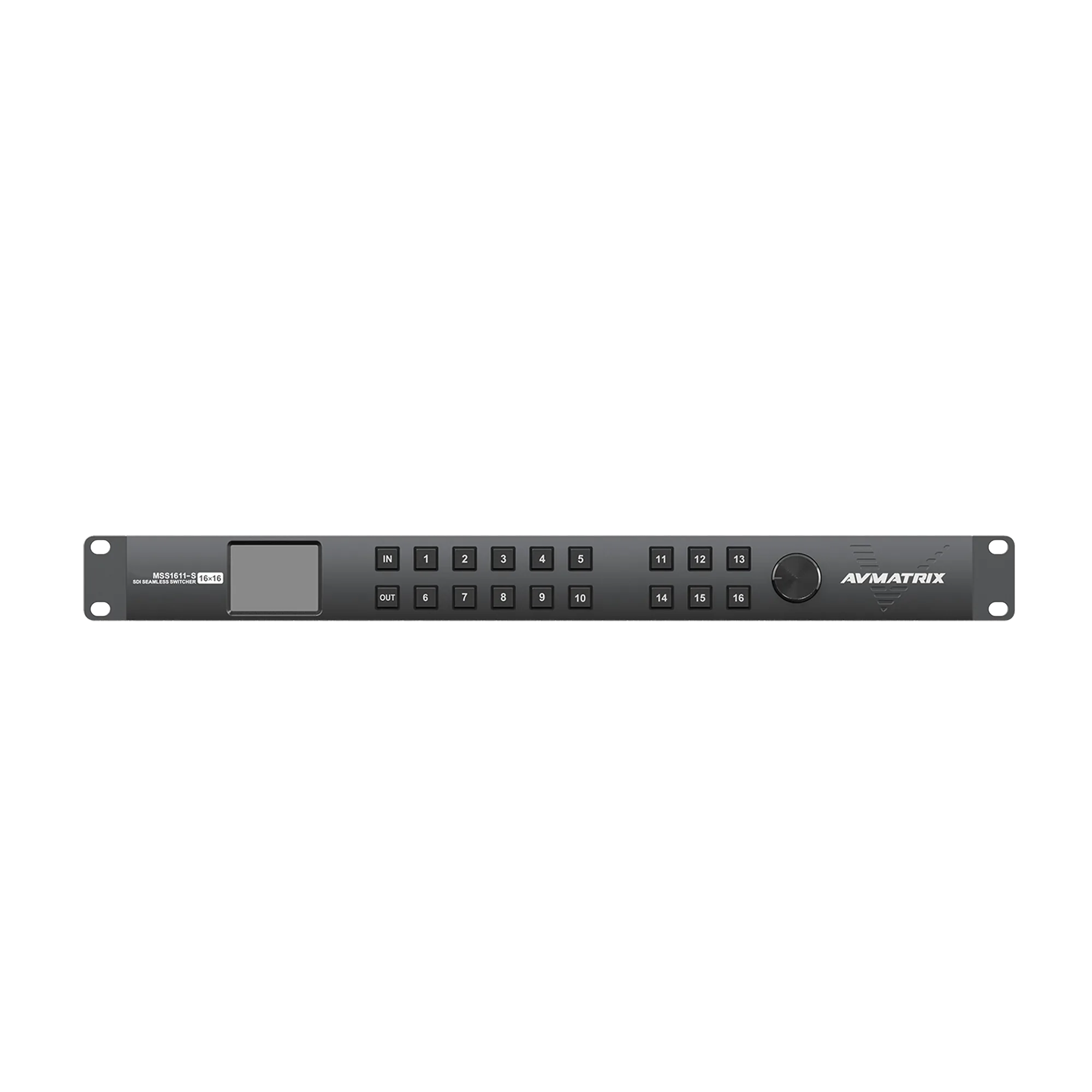 AVMATRIX MSS1611-S, 1RU 3G-SDI Seamless 16X16 Matrix Switcher รูป 2