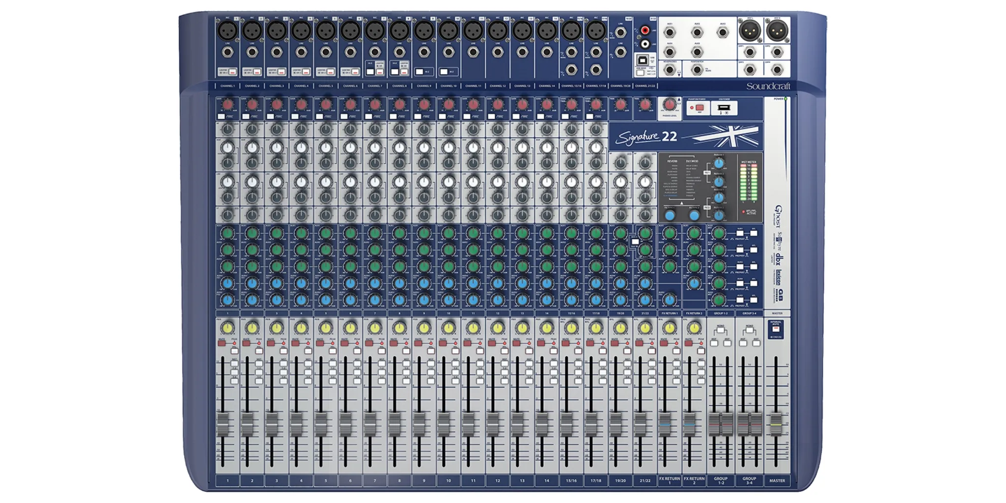 Soundcraft Signature 22 มิกเซอร์ ระบบ อนาล็อก มิกเซอร์