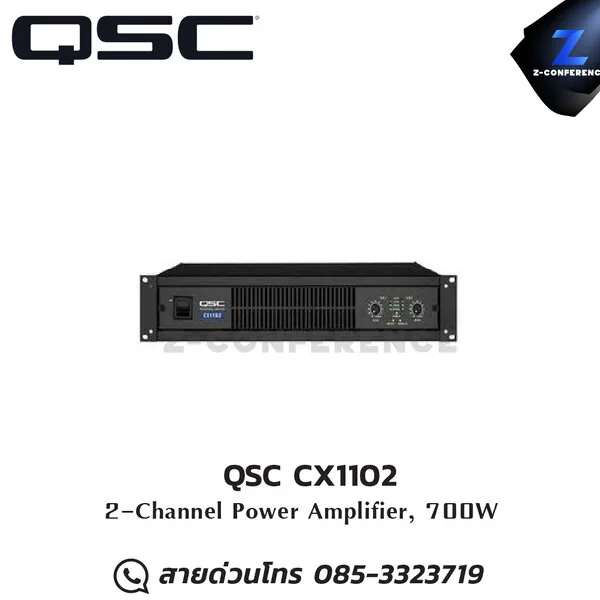 QSC CX1102 Power Amplifier 700W