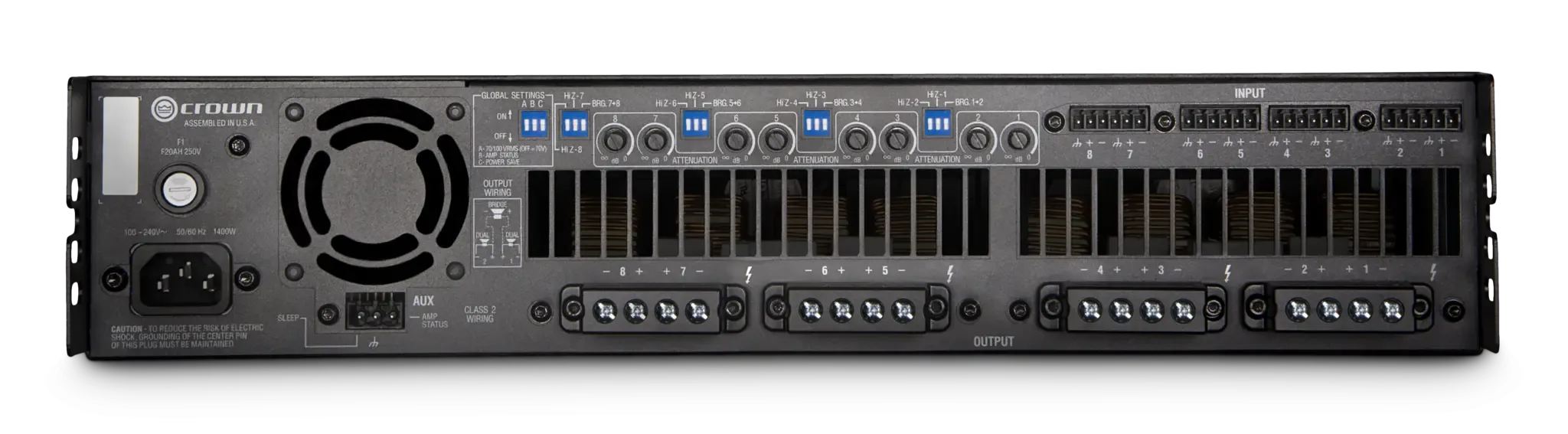 CROWN DCi 8/300 Power Amplifier 8ch. 300W รูป 2