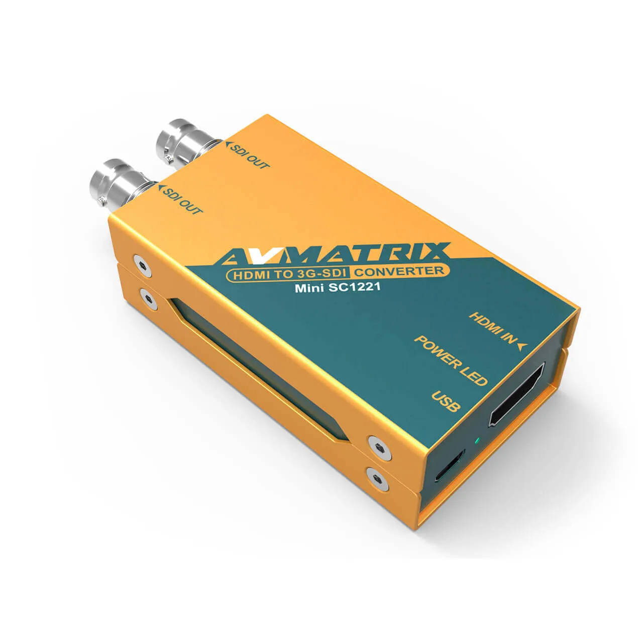 AVMATRIX MINI SC1221, HDMI to Dual 3G-SDI Pocket-Size Broadcast Converter รูป 2