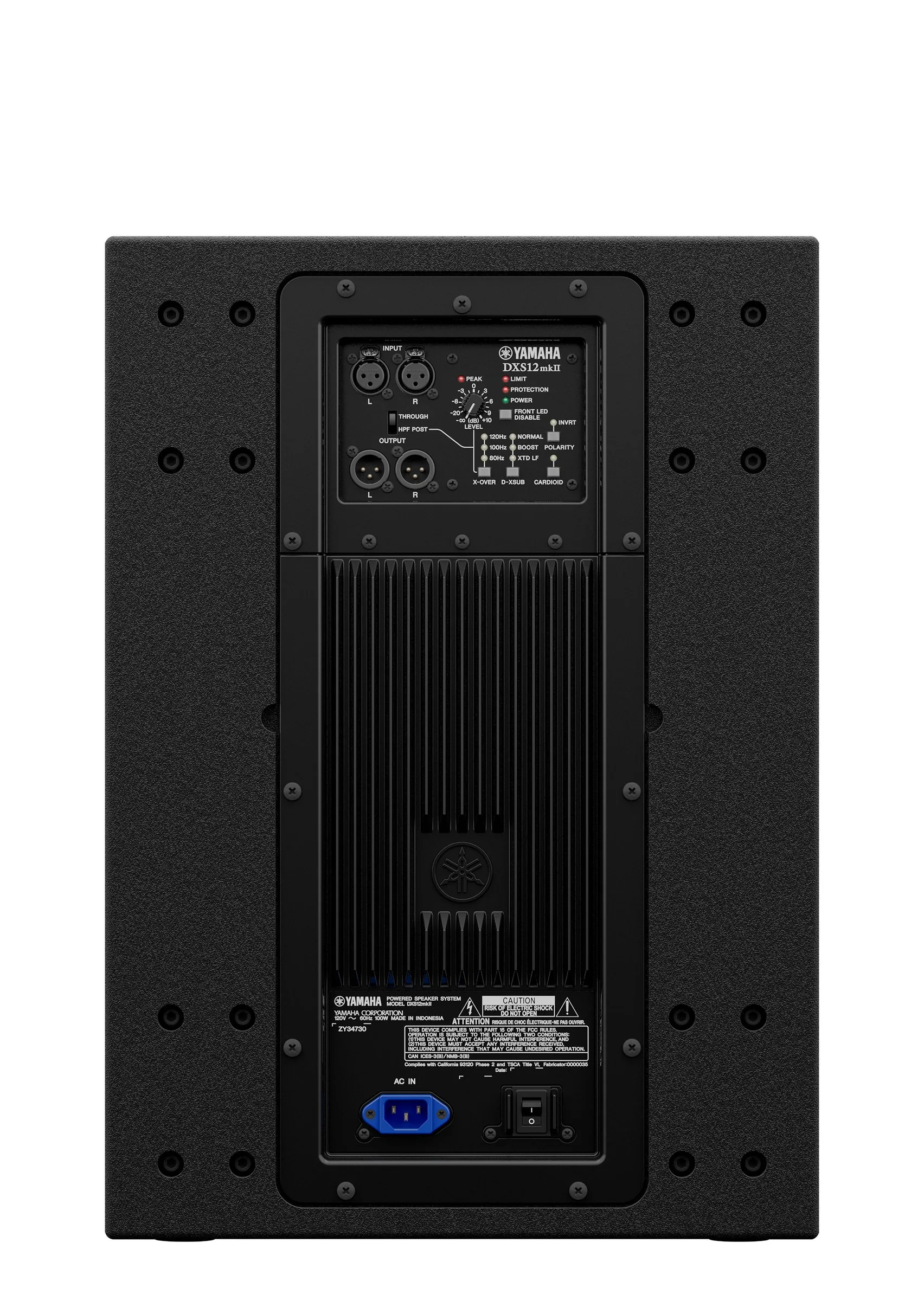 YAMAHA DXS12 12" powered subwoofer with 1020W class-D power amplifier ลำโพง รูป 4