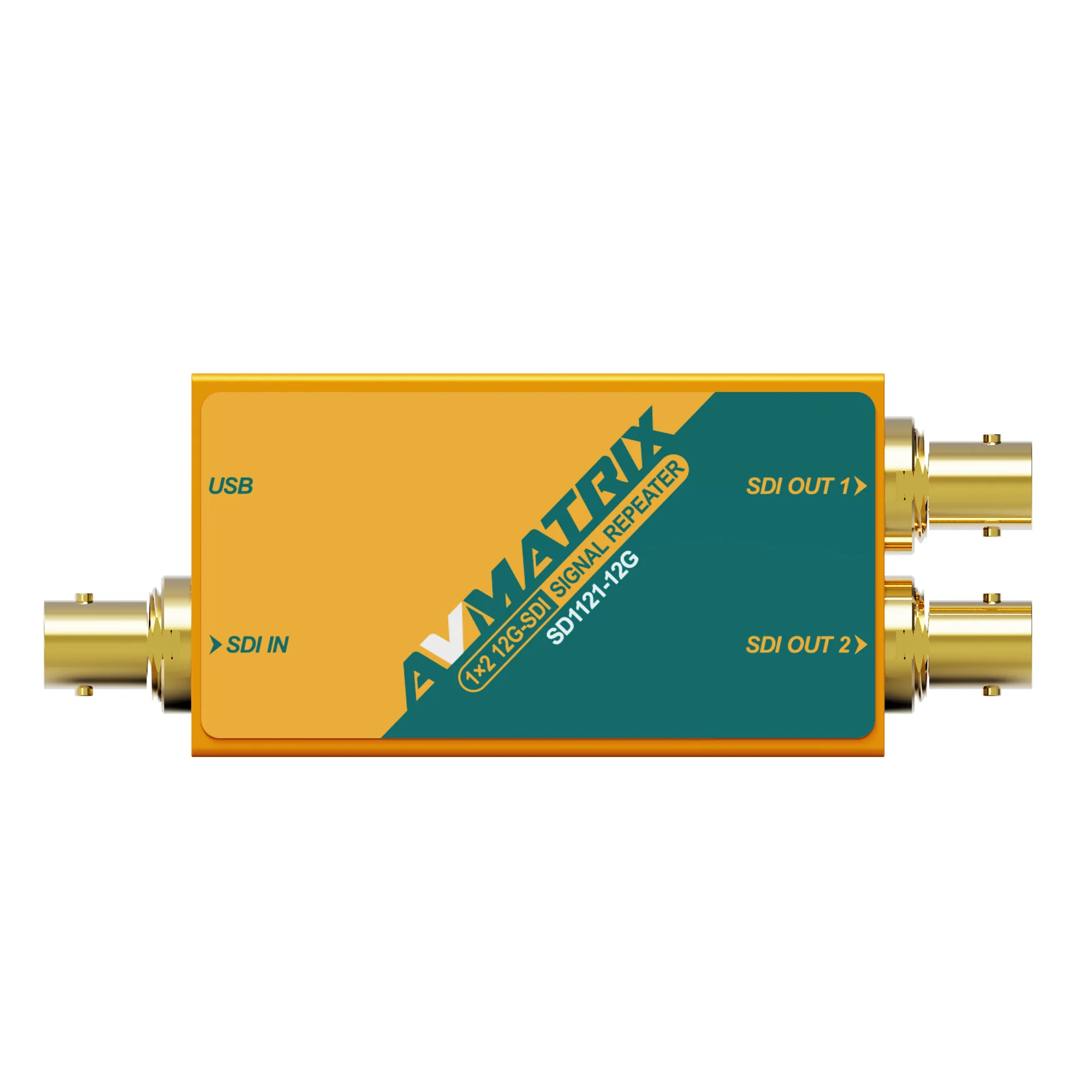 AVMATRIX SD1121-12G, 1x2 12G-SDI Signal Repeter, sdi repeter, 12g sdi, sdi signal, รูป 2