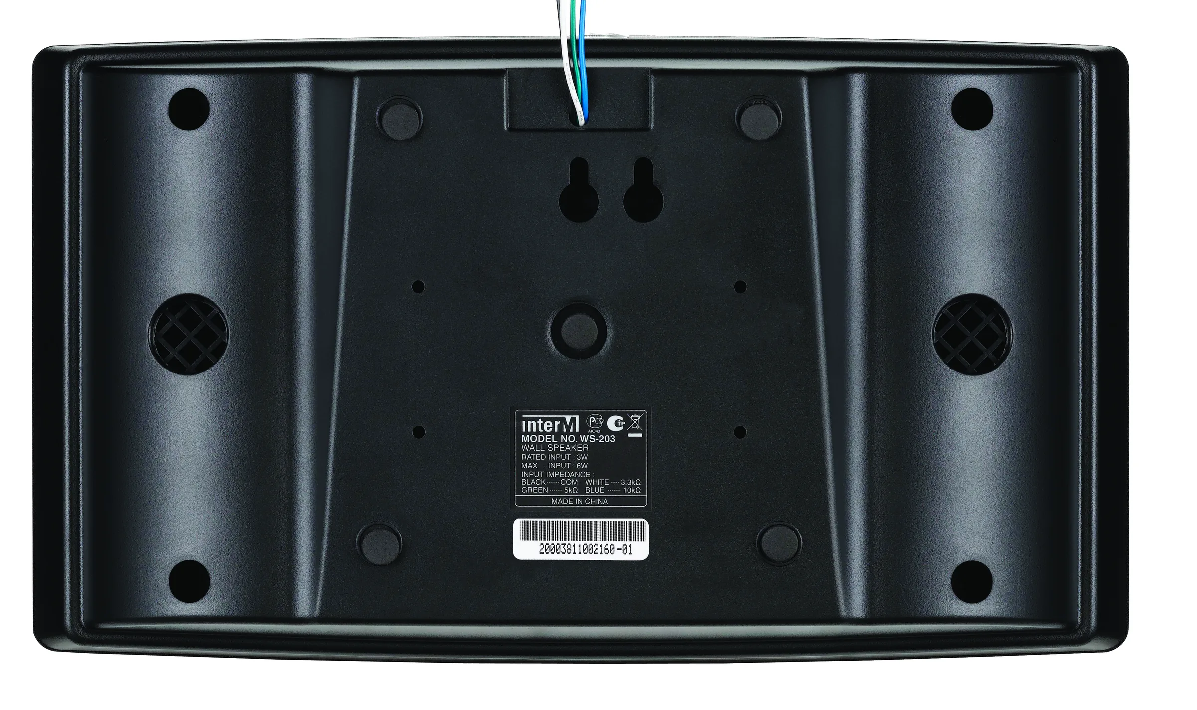 Inter-M WS-230 (B/I) ลำโพงฝาผนัง 10W 6" FULL RANGE ลำโพง รูป 2