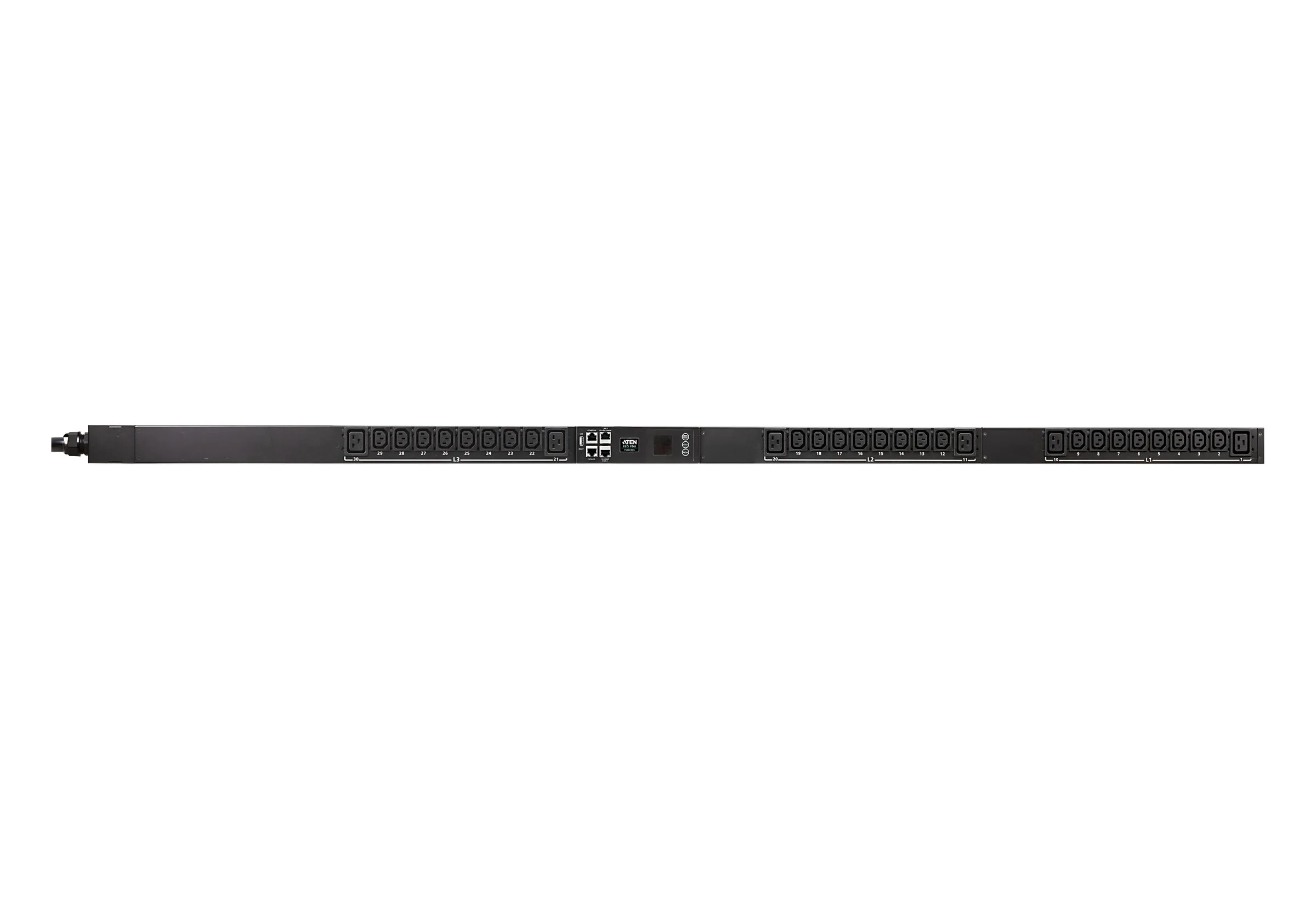 ATEN PG98230G 16A 30-Outlet 3-Phase Outlet-Metered & Switched eco PDU Power Distribution Unit ระบบ ปิด-เปิด ไฟฟ้าอัจฉริยะ รูป 3