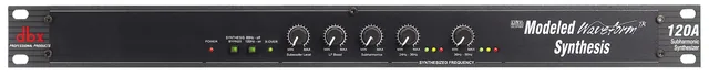 DBX 120A Subharmonic Synthesizer digital signal processor