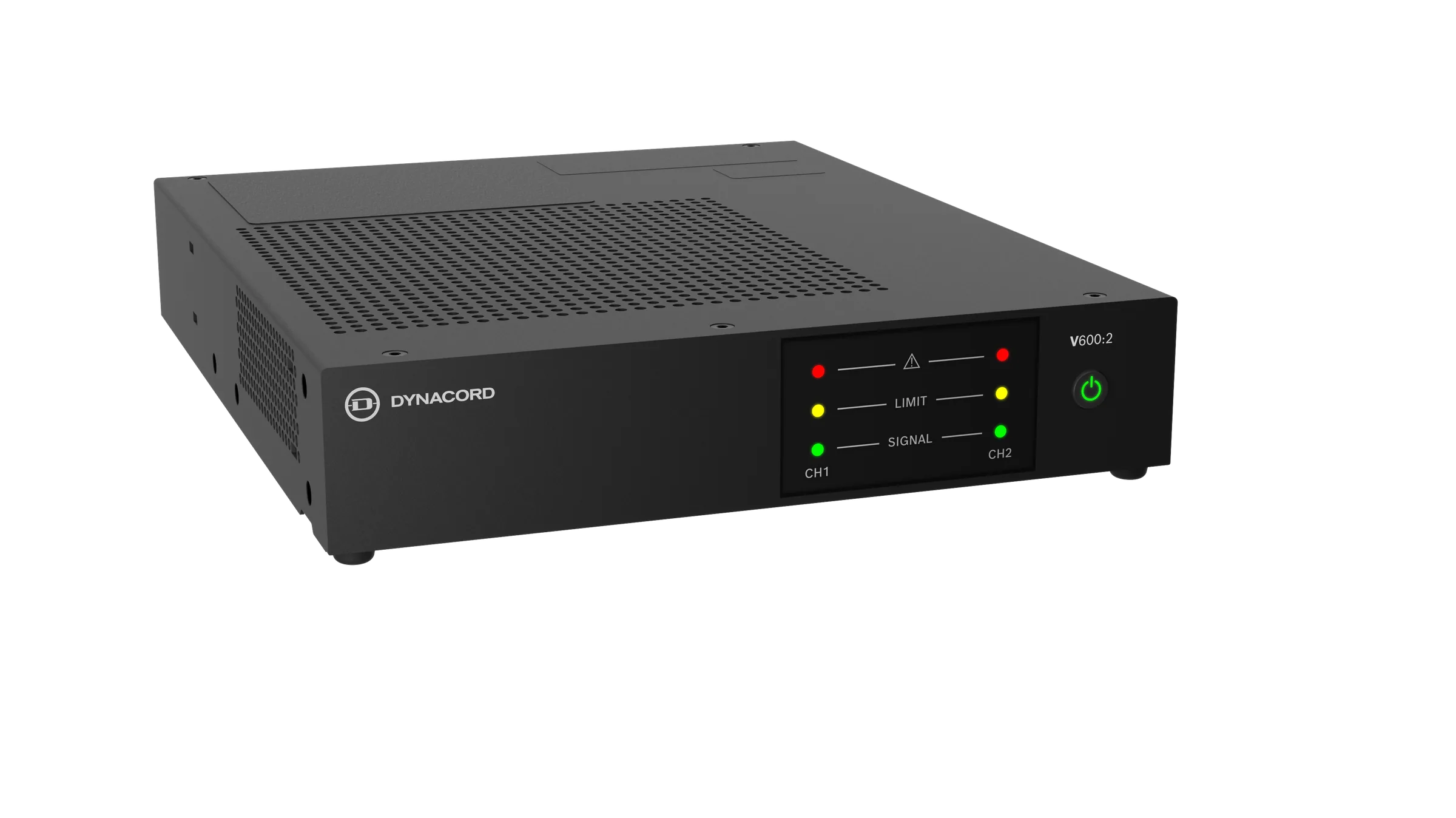DYNACORD V600:2 2 Ch. Power Amplifier Total 600W. 4Ω