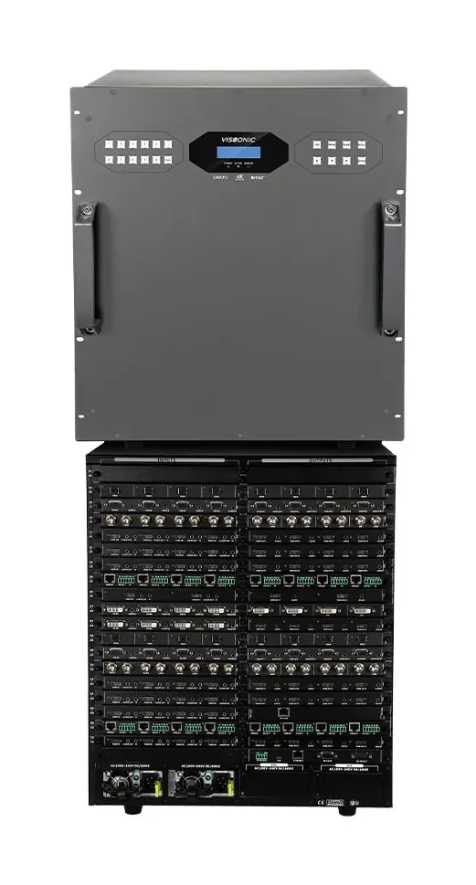 VISSONIC VW-VM7272 Modular seamless switching video wall processor 72x72, 30W.