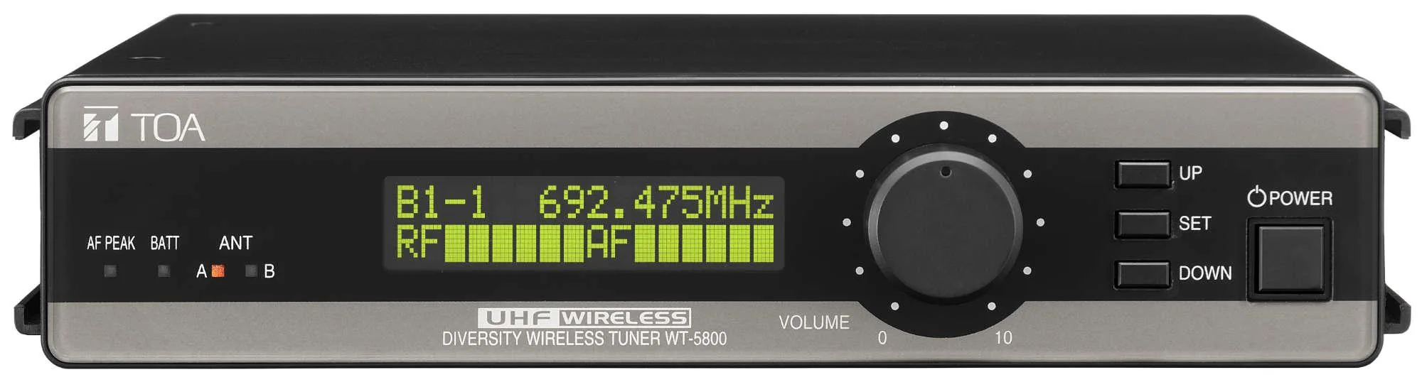 TOA WT-5800 True Diversity Receiver microphone