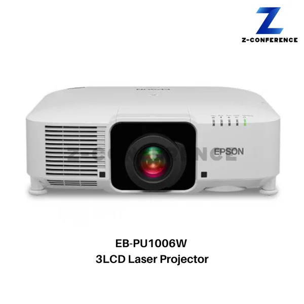 Projector Epson EB-PU1006W WUXGA 3LCD Laser Projector with 4K Enhancement (Laser / 6,000 lm) projector