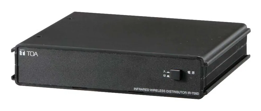 TOA IR-700D เครื่องรวมและแยกสัญญาณอินฟาเรด สำหรับเครื่องรับไมโครโฟนไร้สาย microphone