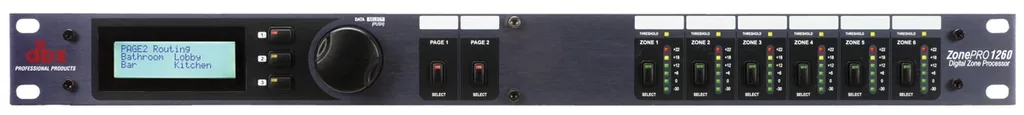 DBX 1260 12x6 Digital Zone Processor digital signal processor