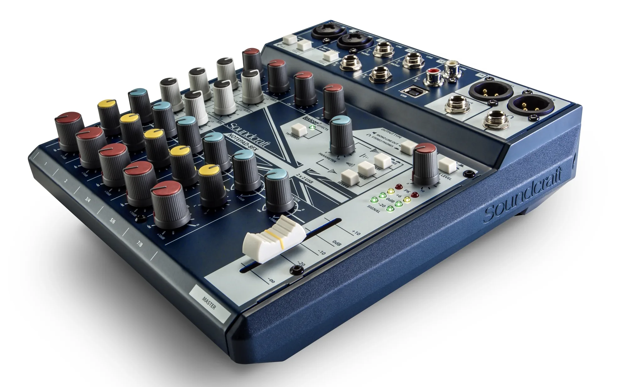 Soundcraft Notepad-8FX มิกเซอร์ Small-format Analog มิกเซอร์ รูป 3