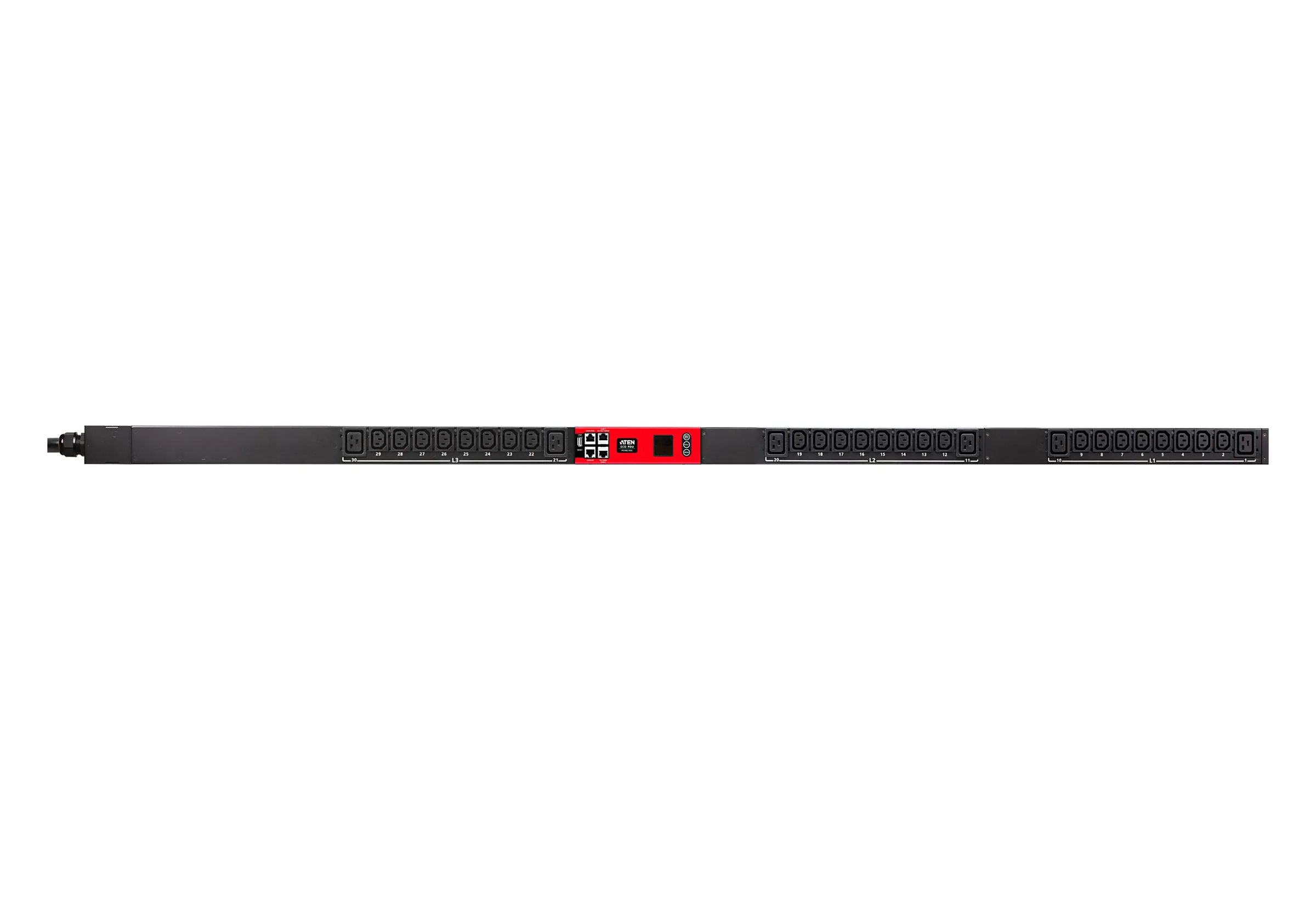 ATEN PG98230G 16A 30-Outlet 3-Phase Outlet-Metered & Switched eco PDU Power Distribution Unit ระบบ ปิด-เปิด ไฟฟ้าอัจฉริยะ รูป 4
