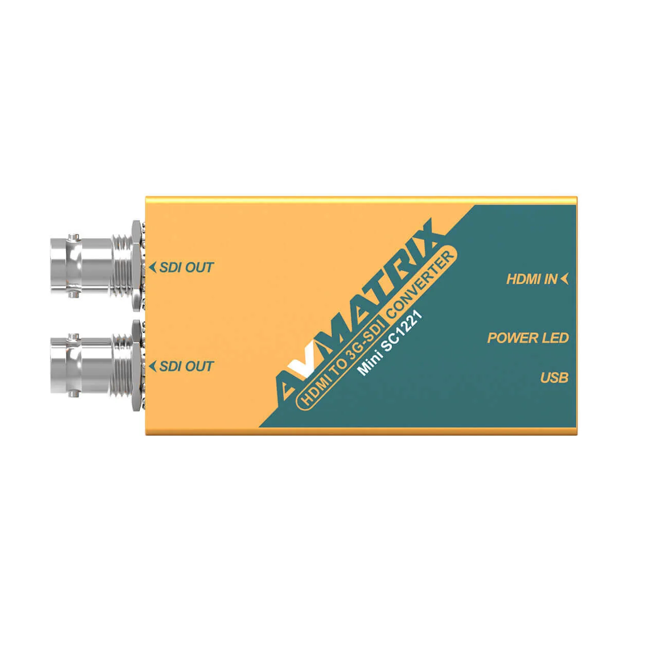 AVMATRIX MINI SC1221, HDMI to Dual 3G-SDI Pocket-Size Broadcast Converter รูป 3