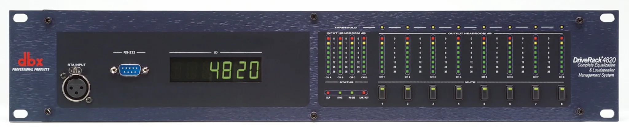 DBX DriveRack 4820 Loudspeaker Management digital signal processor