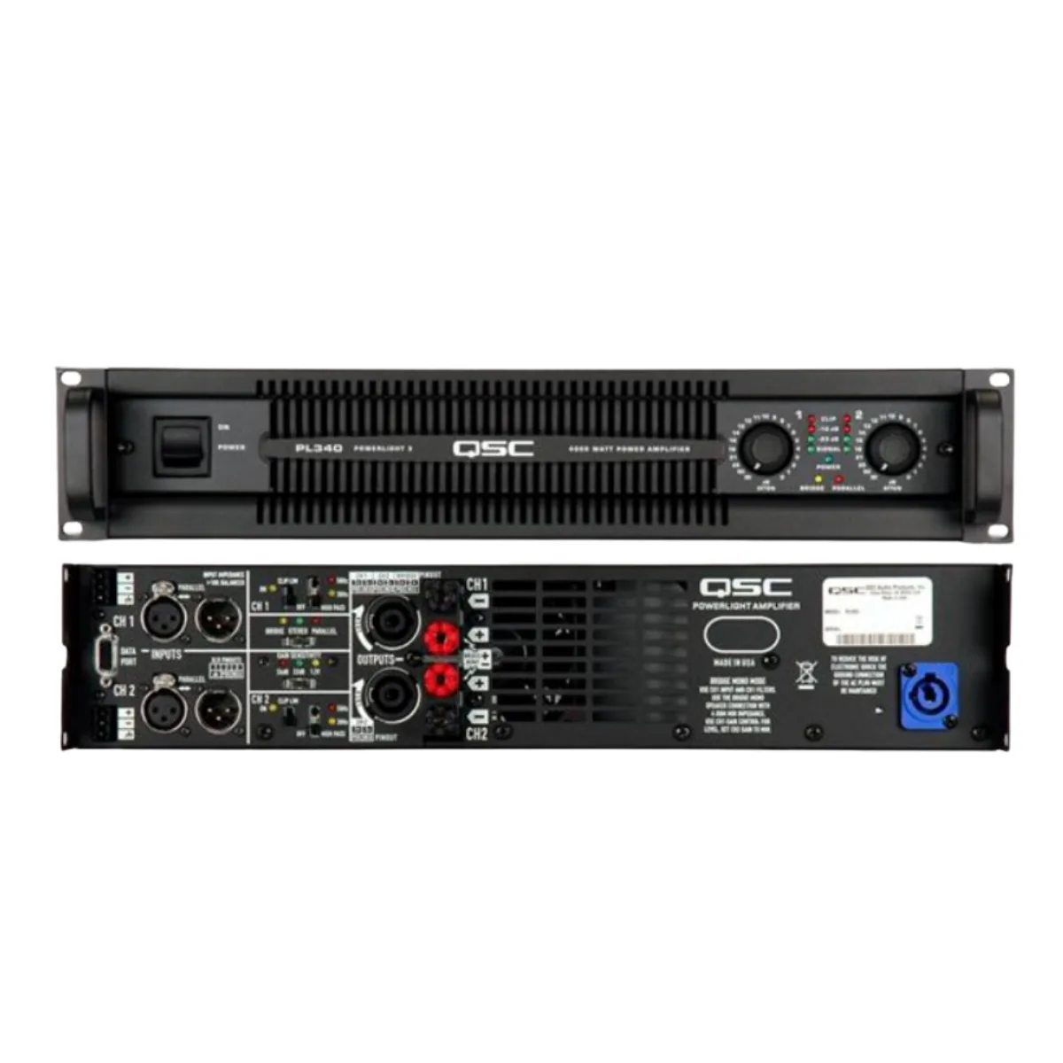 QSC PL340 Power Amplifier 800W