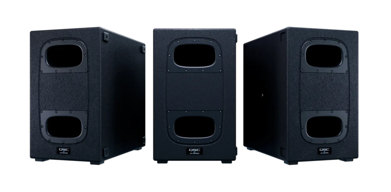 QSC KS112 highly portable, single 12-inch bandpass design subwoofer ลำโพง