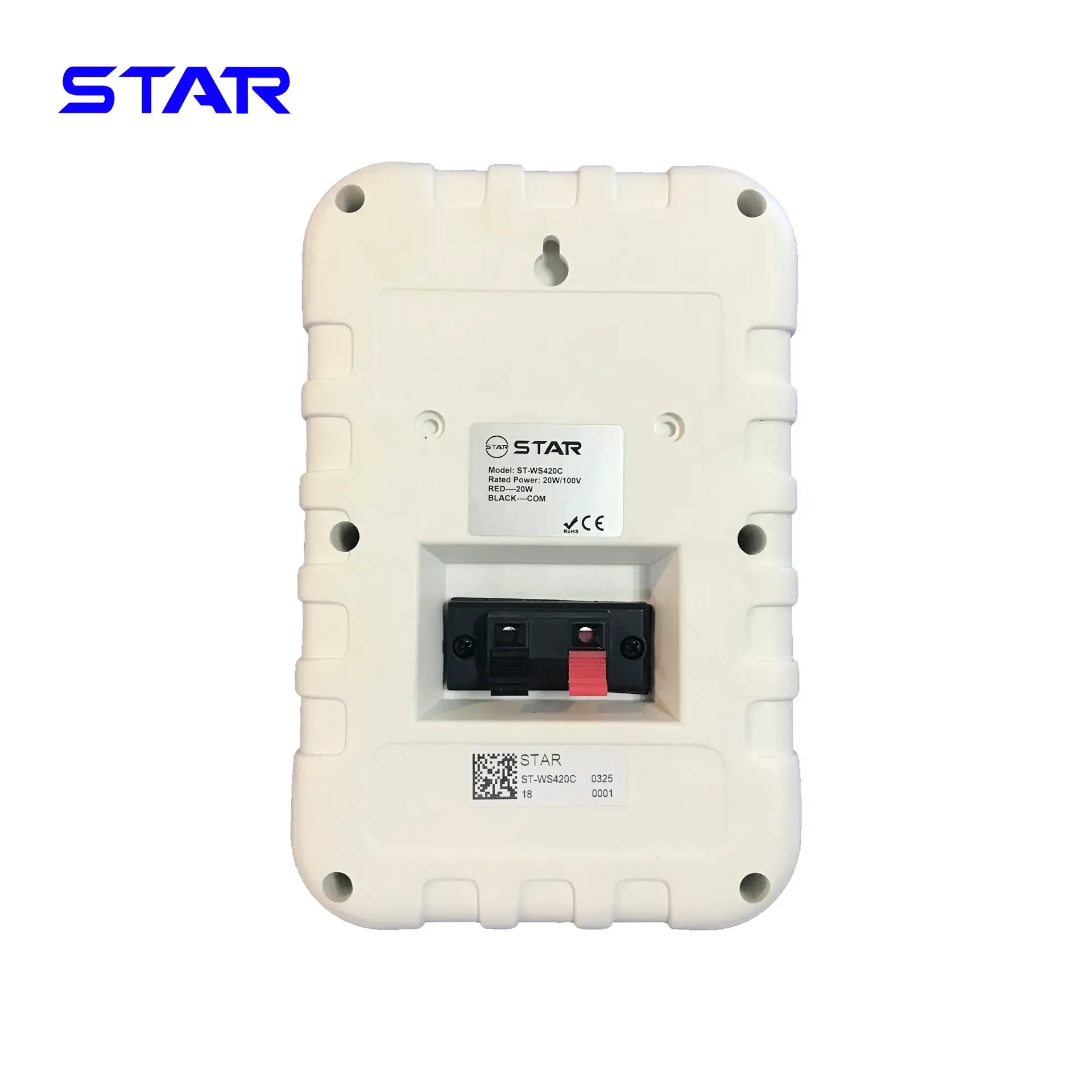 STAR ST-WS420C 20W 4" Plastic Wall Mount Speaker รูป 2