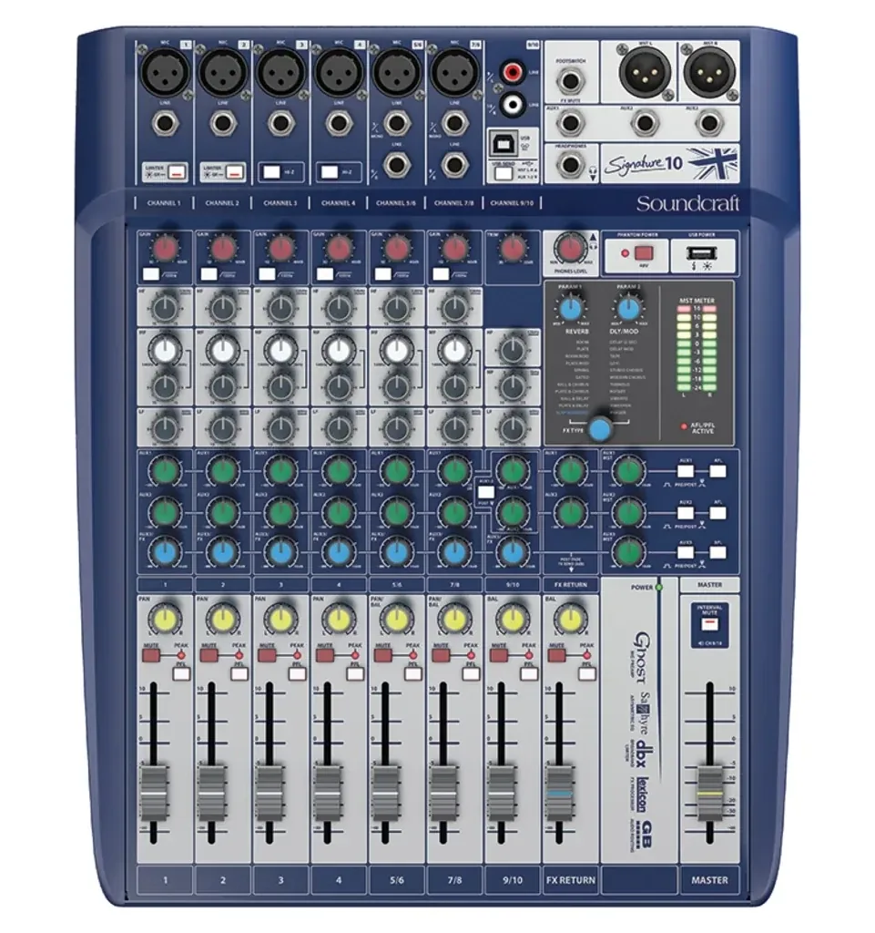 Soundcraft Signature 10 มิกเซอร์ ระบบ อนาล็อก Mixer มิกเซอร์