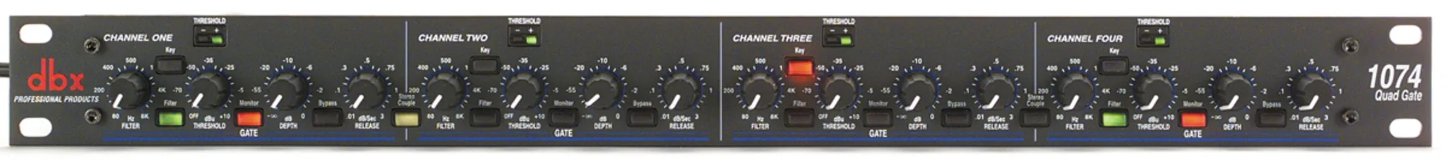 dbx 1074 Quad Gate Quad Gate digital signal processor