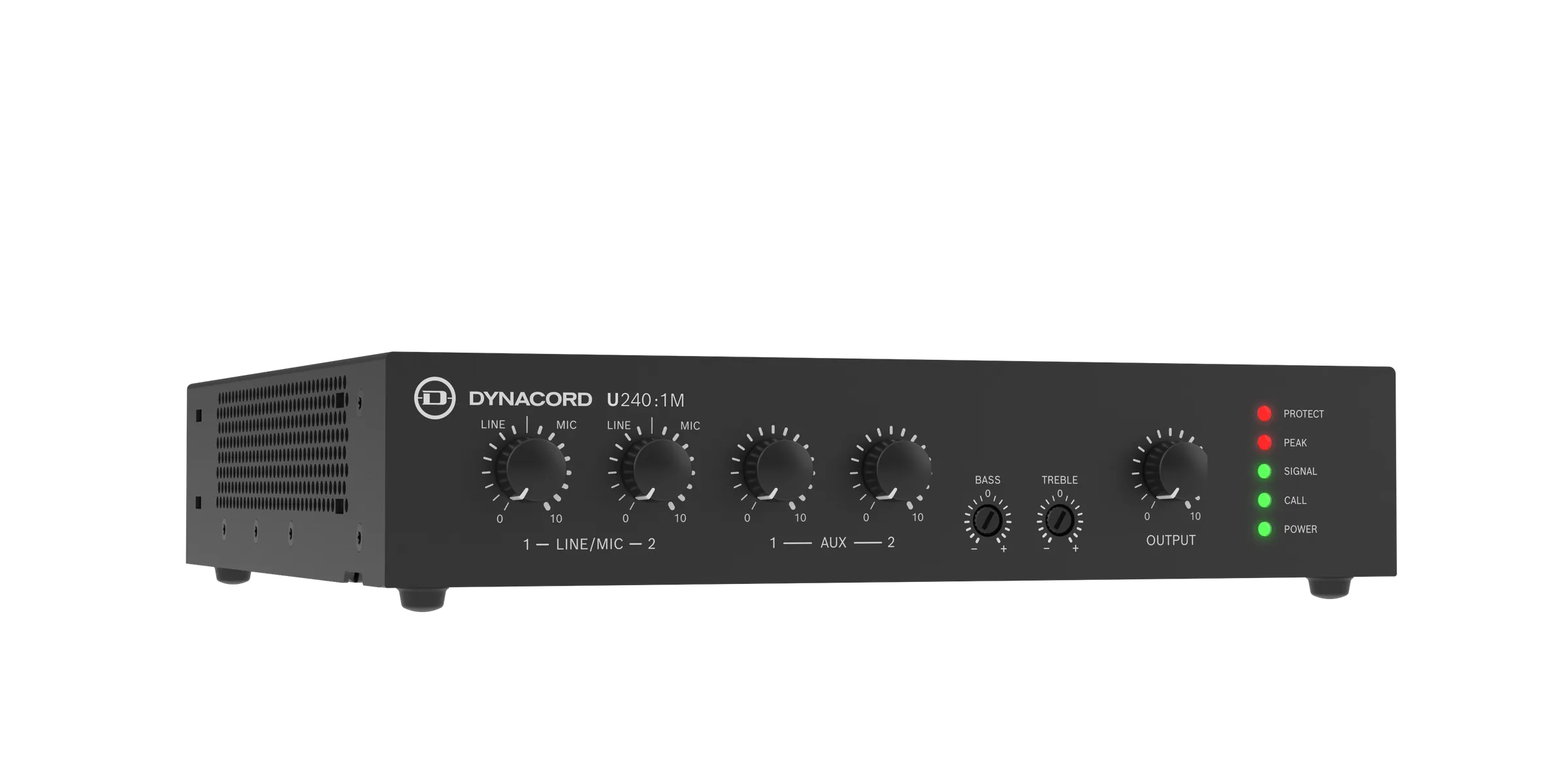 DINACORD U240:1M 4 Input Mixing Amplifier 240W 4Ω รูป 2
