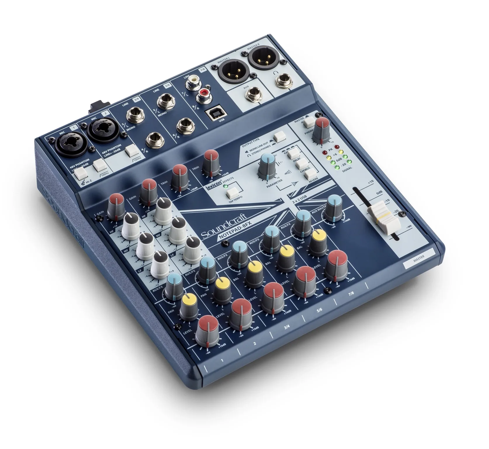 Soundcraft Notepad-8FX มิกเซอร์ Small-format Analog มิกเซอร์ รูป 2