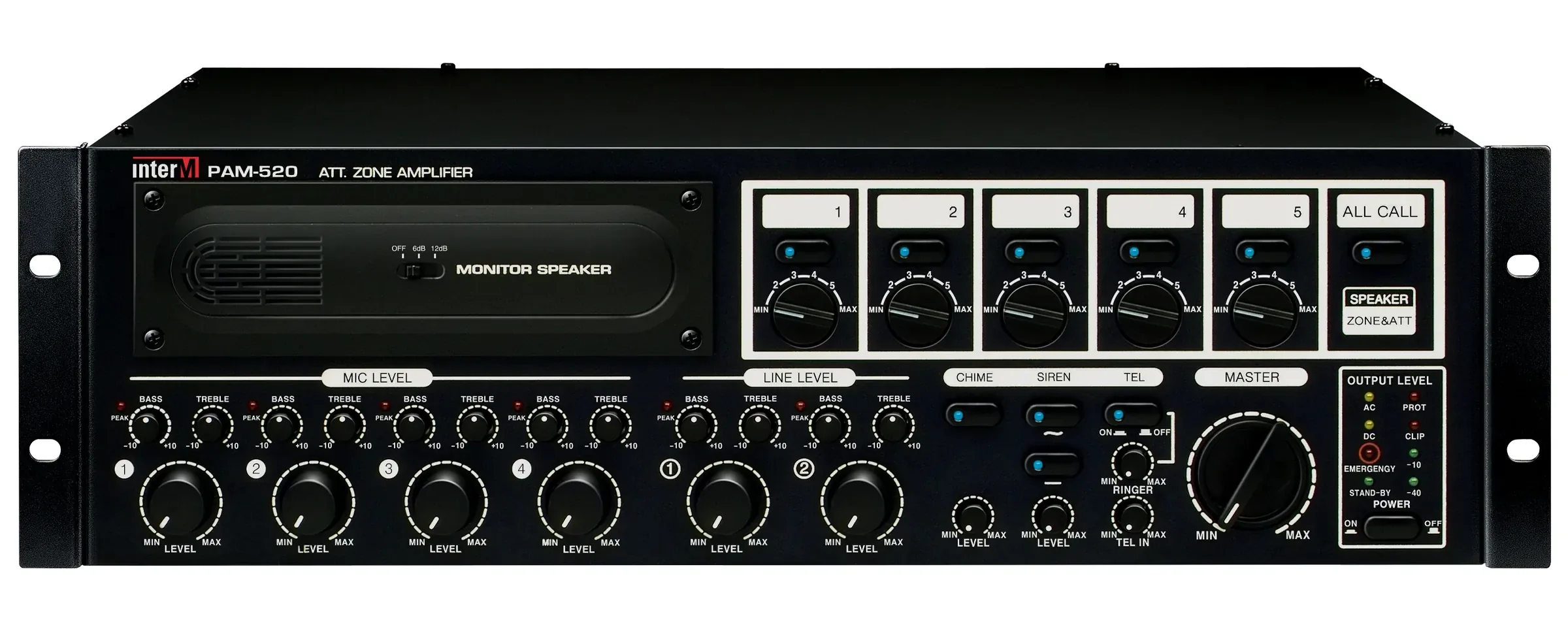 Inter-M PAM-510 MIXER Power Amplifier 120W มิกเซอร์