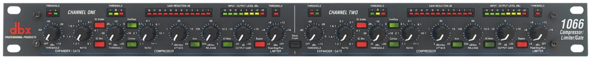 dbx 1066 V Dual Compressor Limiter Gate digital signal processor